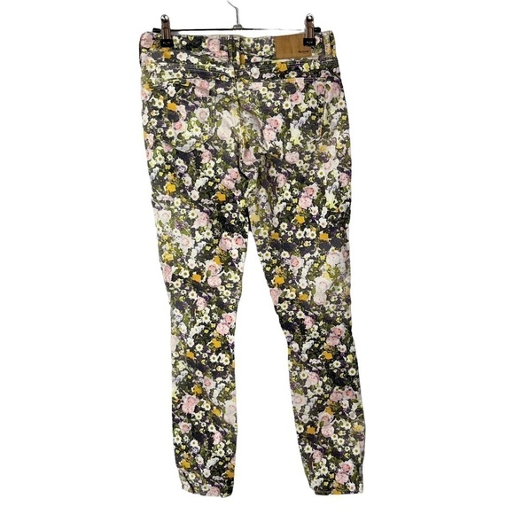 Madewell Floral Skinny Skinny Denim Jeans 25 - Picture 2 of 4
